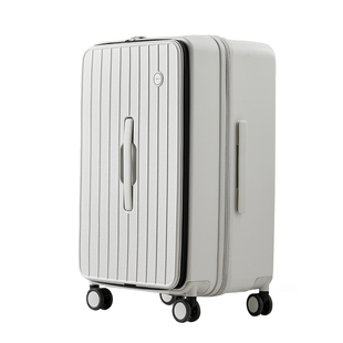 米熙侧开可扩容大容量行李箱女24寸轻便耐用拉杆旅行密码登机箱男
