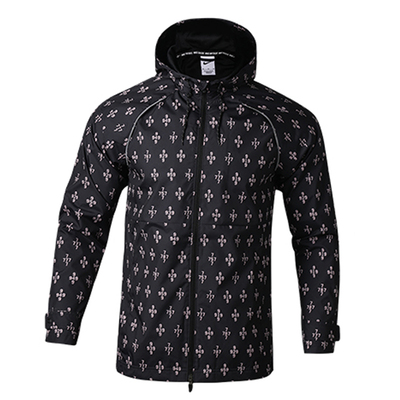 耐克拉链短款棉服巴黎