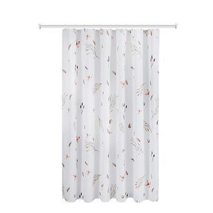 开放式衣柜遮挡帘衣帽间卧室门帘家用步入式柜子轨道折叠防尘帘子