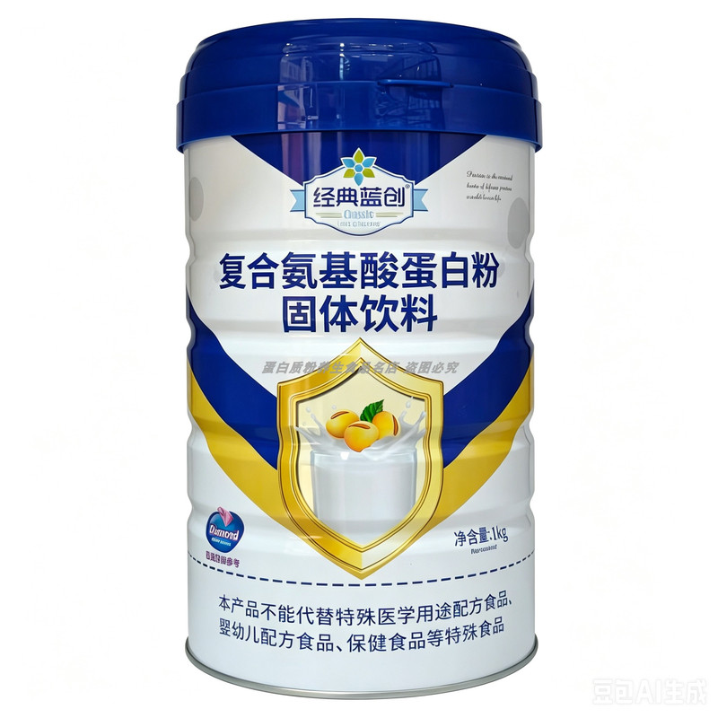经典蓝创复合氨基酸蛋白粉全家人