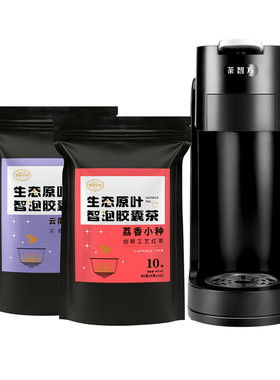 骏眉中国原叶胶囊茶智能泡茶机