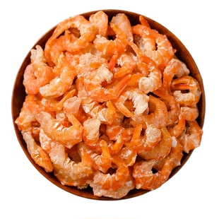 金钩虾米海米海鲜干货非特级无盐开洋虾干虾仁磷虾皮250g淡干即食