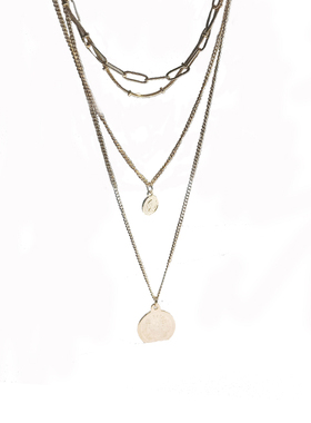 韩国金艺琳钱币组合锁链yeri同款