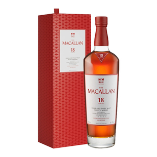 御玖轩 麦卡伦18年雪莉桶苏格兰单一麦芽威士忌洋酒Macallan700ml