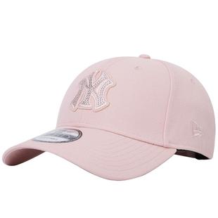 New Era纽亦华2025秋季新款MLB贴钻刺绣棒球帽硬顶百搭弯檐潮940