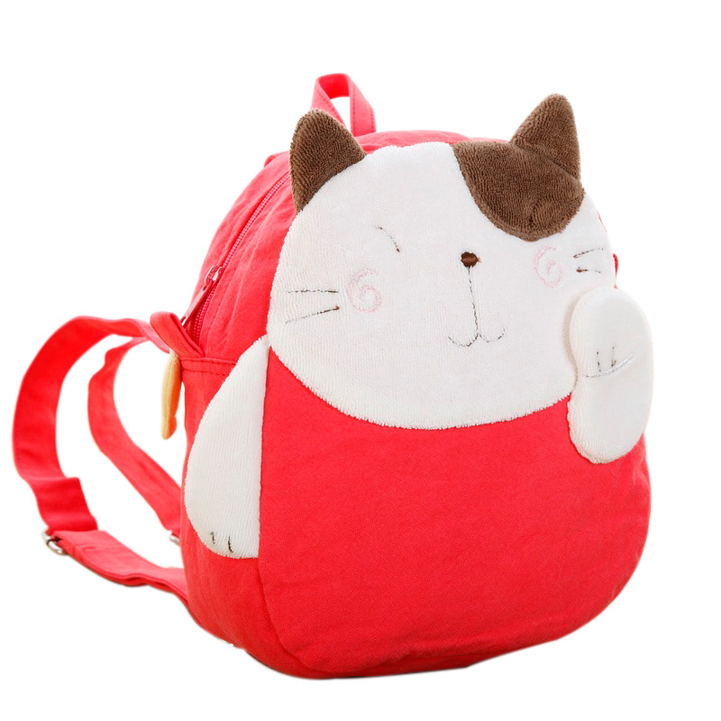 正品卡拉猫原创纯棉手工小书包