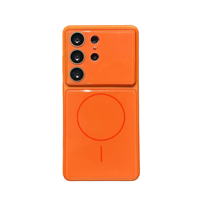 水晶大视窗适用于三星s26ultra手机壳磁吸充电samsungS26+新款套S25Ultra全包防摔24fe高级25plus外壳23u独特