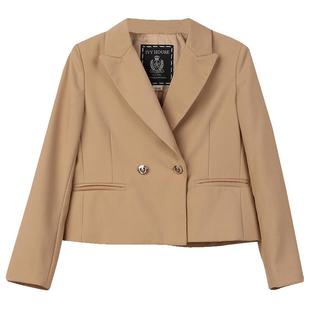 IVY HOUSE常春藤儿童装女童西服秋外套 学院西装外套演出入学面试