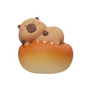 豚豚崽烘焙坊萌粒第二弹盲袋潮流手办卡皮巴拉可爱迷你桌面摆件