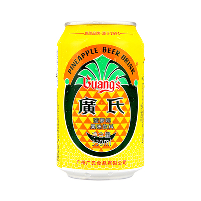 广氏菠萝啤整箱24罐*330ml零酒精