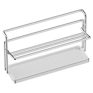 不锈钢杯架双层沥水水杯架家用多功能厨房工具收纳置物架沥水碗