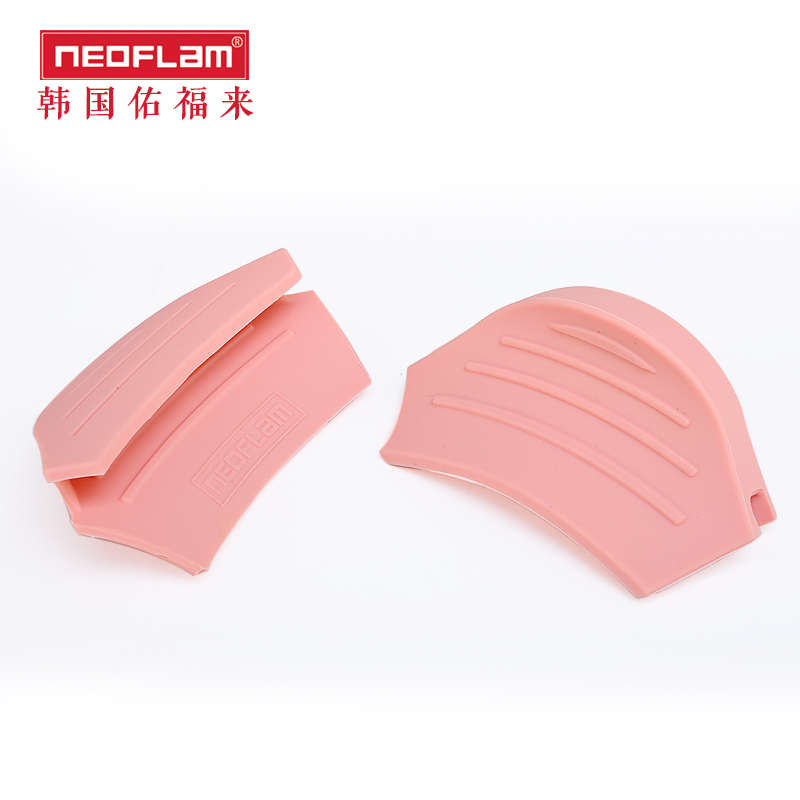 加厚微波炉烤箱专用隔热手套防滑厨房烘培耐高温防烫硅胶2只装