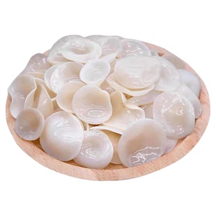 当季新货醉锅里东北白玉木耳长白山白木耳肉厚无根火锅食材蜂花粉