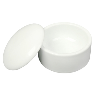 陶瓷砚台墨池 带盖简约初学者盛墨汁用墨海毛笔架文房四宝白瓷器