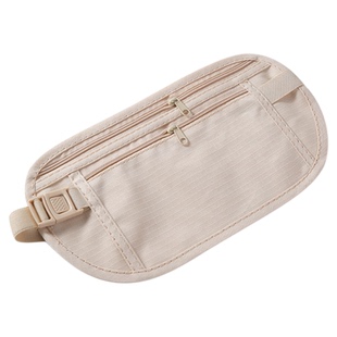 防盗包贴身腰包出国旅游运动跑步男女隐形薄款护照包防偷钱包男女