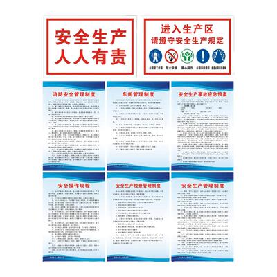 规章制度牌全套复购率超高推荐