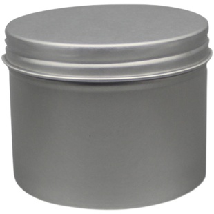 50ml至1000ml高筒螺纹圆形铝盒分装茶叶粉末干果密封铝罐铝瓶空瓶