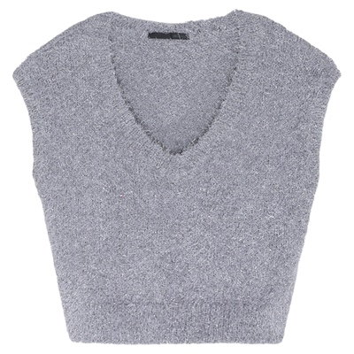 Heatherich背心女2025年夏季新款气质文艺叠穿V领马甲497319