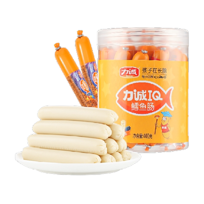 力诚宝宝DHA鳕鱼肠Q弹400g
