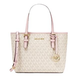 【店长推荐】MK女包菜篮子轻奢经典百搭老花斜挎手提包通勤托特包