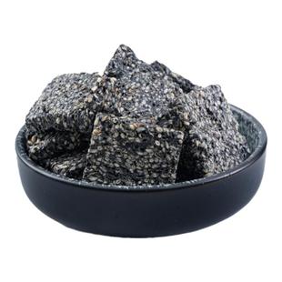 无糖正宗纯黑芝麻片老式酥糖花生芝麻薄饼脆特产糕点心营养小零食