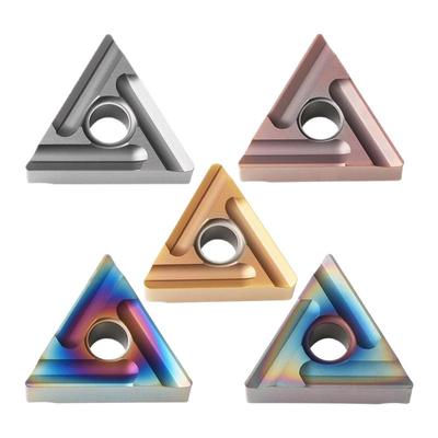 七彩高硬三角外圆数控开粗刀片