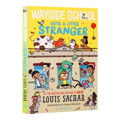 英文原版 Wayside School Gets a Little Stranger 歪歪路小学 新封面版 英文版 进口英语原版书籍