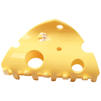 趣味创意芝士奶酪抓夹少女盘发卡