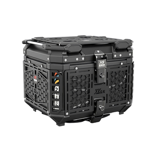 星骑侠适用金鹏trk702尾箱铝合金摩托车装甲后备箱TRK502后尾箱