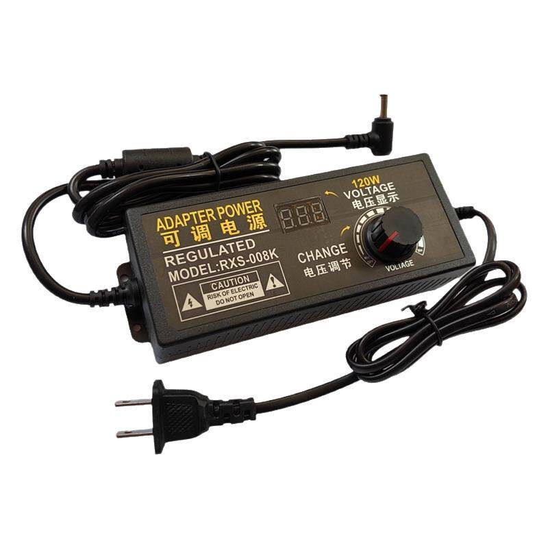 3V-12V5A可调电压电源无极调速LED调光3V-12V2A3A5A10A直流适配器