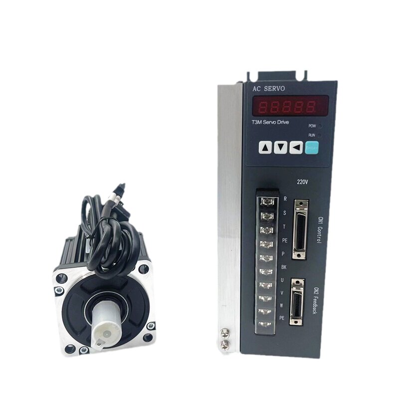 伺服驱动器60/80/110/130/400W/750W/1.2KW/2.3KW伺服电机套装