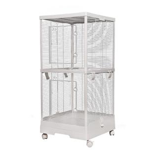 蜜袋鼯饲养笼子鹦鹉横丝双层保温加密铁丝笼花枝鼠松鼠飞鼠饲养箱