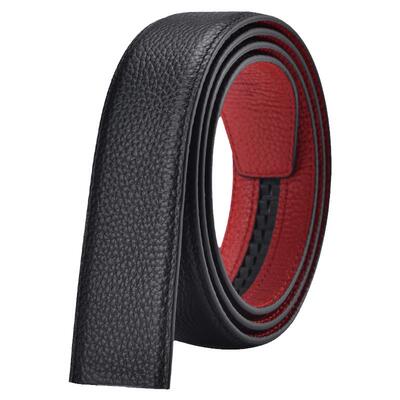 七匹狼男士头层牛皮带身