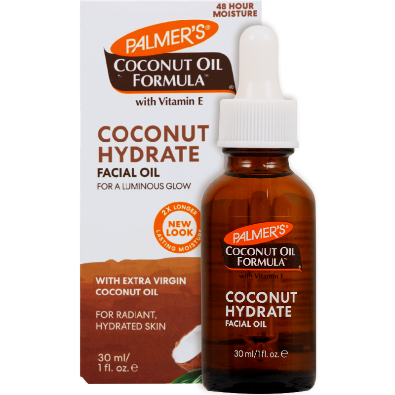 帕玛氏椰子油面部保湿精华油 孕期可用以油养肤温和补水淡纹提亮