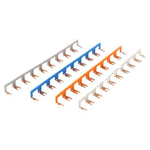 22MM中间继电器底座短接片PYF08A-E汇流排HH52P连接片端子短接条