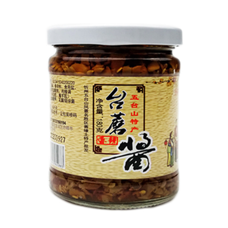 晋菇酱五台山台蘑酱180克*6瓶