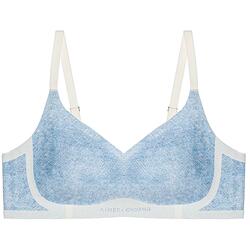 AIMER CHUANG明动4内衣女V领背心式无钢圈舒适网眼透气文胸