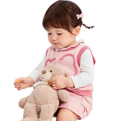 巴拉巴拉马甲针织衫儿童背心毛衣