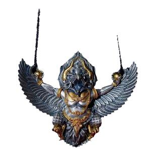 藏传S925纯银吊坠獠牙大鹏金翅鸟项链男女款配饰配件文玩饰品挂件