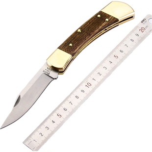 代工多功能巴克折叠刀防身刀具家用野外丛林求生生存小刀户外装备