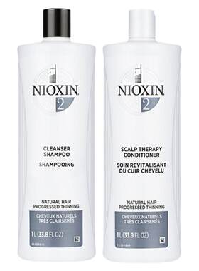 美国NIOXIN2号控油去屑洗护套装