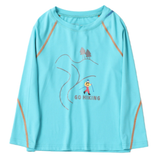 小虎宝儿男童长袖T恤2026春夏装儿童薄款运动衣女童圆领上衣透气