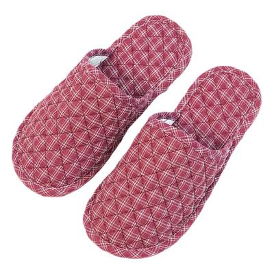 居家室内地板棉拖鞋布底静音防滑