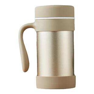 仙藤玉瓷杯水杯男士陶瓷内胆保温杯茶水分离男款大容量杯子男便携