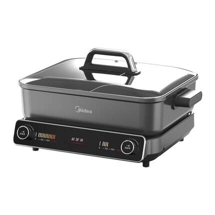 美的超速沸超薄电火锅电锅家用分