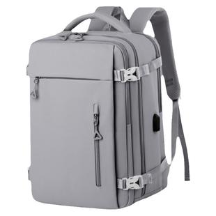 双肩包男士新款行李包大容量书包商务出差电脑包收纳包旅游背包女