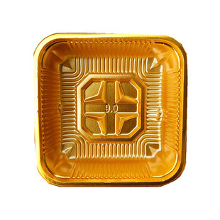 50-150克装中秋月饼托盘食品底托塑料托烘焙蛋黄酥内托100个装