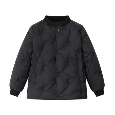 罗蒙儿童加厚短款90白鸭绒羽绒服