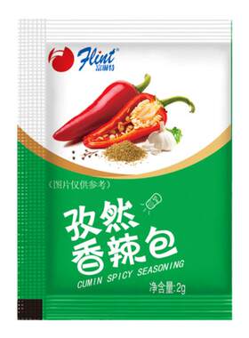 富琳特孜然香辣包2g*100广东珠海