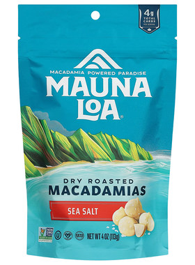 美国MaunaLoa无壳海盐夏威夷果